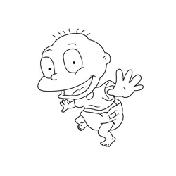 Rugrats Royal Ransom Free Coloring Page for Kids