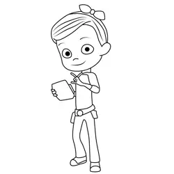 Ruby Ramirez Rusty Rivets Free Coloring Page for Kids