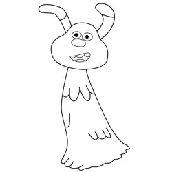Lu-La Free Coloring Page for Kids