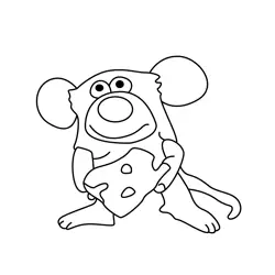 The Mouse Free Coloring Page for Kids