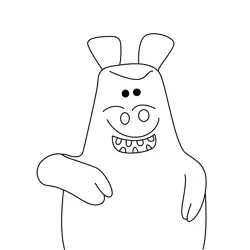 The Pigs 2 Free Coloring Page for Kids