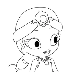 Arabella Free Coloring Page for Kids