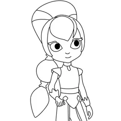 Bibi Free Coloring Page for Kids