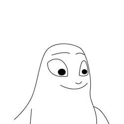 Gobi the Glob Free Coloring Page for Kids