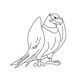 Avenger Free Coloring Page for Kids