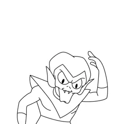 Creature King Free Coloring Page for Kids