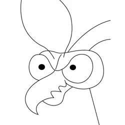 Zorak 1 Free Coloring Page for Kids