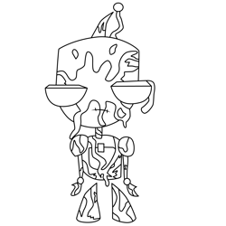 Brock Splash and Bubbles Free Coloring Page for Kids