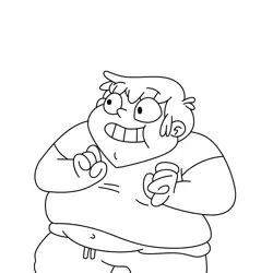 Ferguson O'durguson Free Coloring Page for Kids