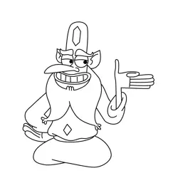 Glossaryck Free Coloring Page for Kids