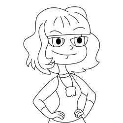 Jackie-Lynn Thomas Free Coloring Page for Kids