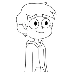 Marco Diaz Free Coloring Page for Kids