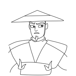 Rinjiin Storm Hawks Free Coloring Page for Kids