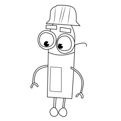 Franklin Wearin StoryBots Free Coloring Page for Kids