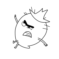 Prickly Pear 2 Supertato Free Coloring Page for Kids