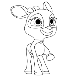 Didi T.O.T.S Free Coloring Page for Kids