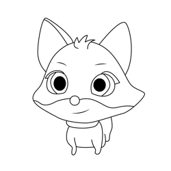 Finny T.O.T.S Free Coloring Page for Kids