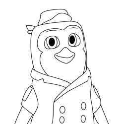 Pip T.O.T.S Free Coloring Page for Kids