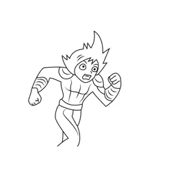 Afraid Brett Free Coloring Page for Kids