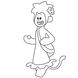 Tee and Mo 11 Free Coloring Page for Kids
