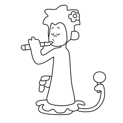 Tee and Mo 16 Free Coloring Page for Kids