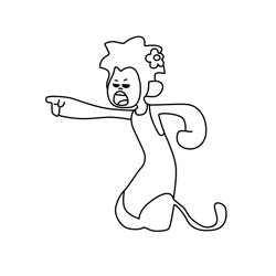 Tee and Mo 22 Free Coloring Page for Kids