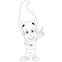 Jimmy Free Coloring Page for Kids
