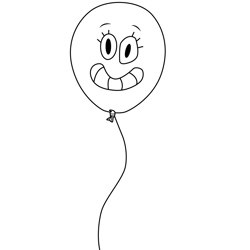Alan Keane Gumball Free Coloring Page for Kids
