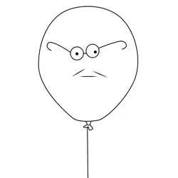 Dexter Keane Gumball Free Coloring Page for Kids