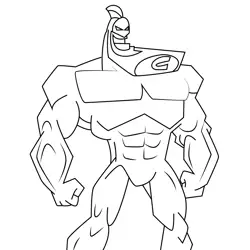 Crimson Chin Fairly Odd Parents Free Coloring Page for Kids