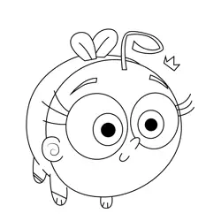 Poof Flying Fairly Odd Parents Free Coloring Page for Kids