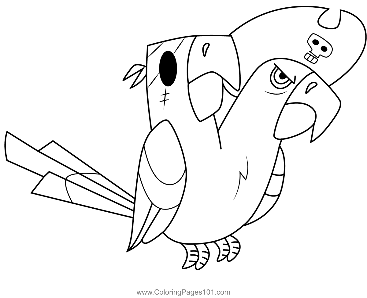 2 Headed Parrot The Grim Adventures of Billy and Mandy