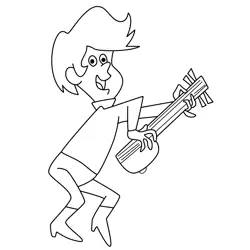 The Impossibles Free Coloring Page for Kids