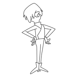 The Impossibles Free Coloring Page for Kids