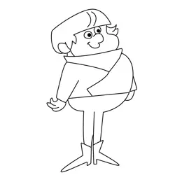 The Impossibles Free Coloring Page for Kids