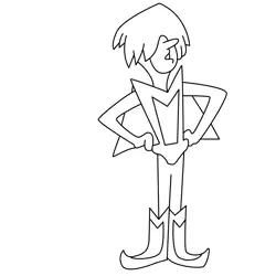 The Impossibles Free Coloring Page for Kids