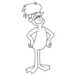The Impossibles Free Coloring Page for Kids