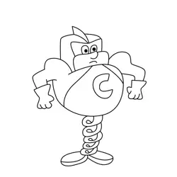 The Impossibles Free Coloring Page for Kids