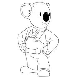 Frank Free Coloring Page for Kids