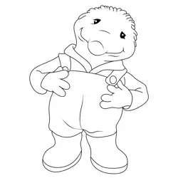 Sammy Free Coloring Page for Kids