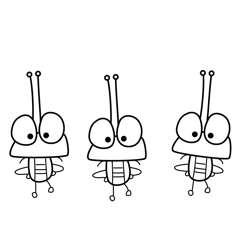 Bloozles The Lingo Show Free Coloring Page for Kids