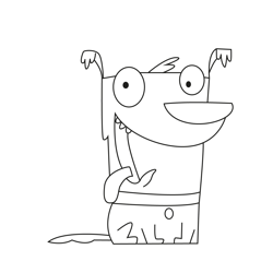 The Pets Factor Furry Friends Dog Free Coloring Page for Kids