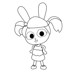 Polo Willow The Polos Free Coloring Page for Kids