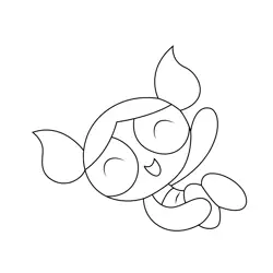 Powerpuff Girls Summer Free Coloring Page for Kids