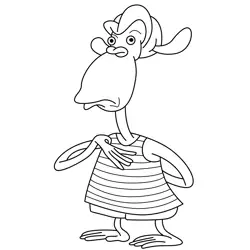 Darwin Free Coloring Page for Kids