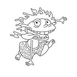 Donald Thornberry Free Coloring Page for Kids