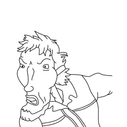 Sloan Blackburn Free Coloring Page for Kids
