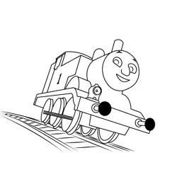 Thomas Going Free Coloring Page for Kids