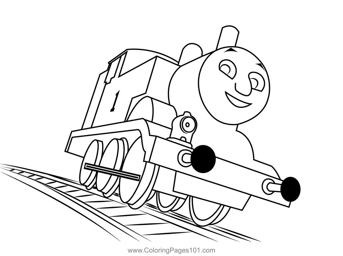 Thomas And Friends Thomas Coloring Pages At Evan North Blog