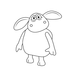 Graceful Timmy Free Coloring Page for Kids